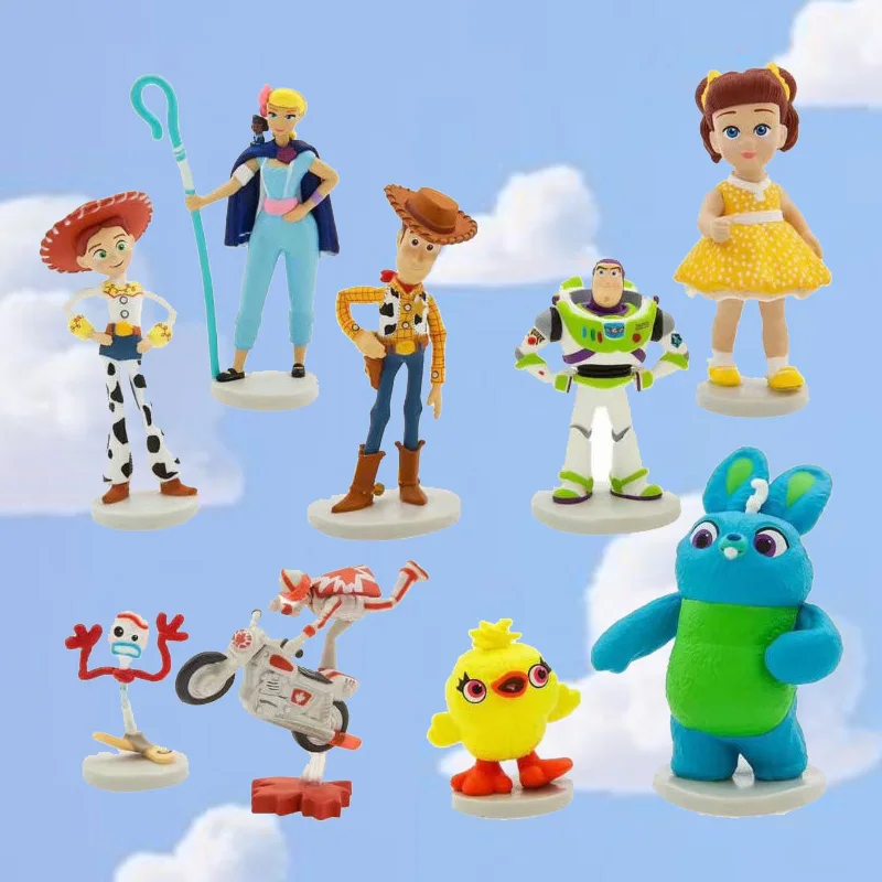 Кукла Disney История игрушек 4 экшн фигурка Вуди Базз Лайтер Джесси форки