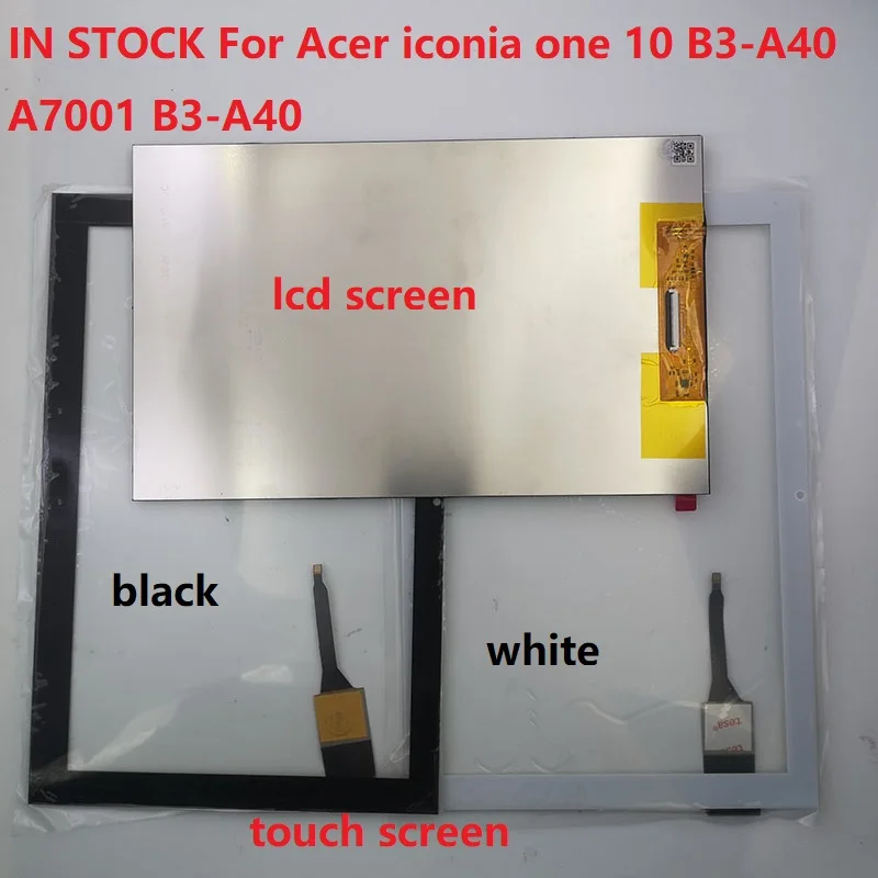 para Acer Iconia um 10 B3-a40 A7001 Display Lcd com Tela de Toque Digitador Assembléia Painéis e LCDs p/ tablet