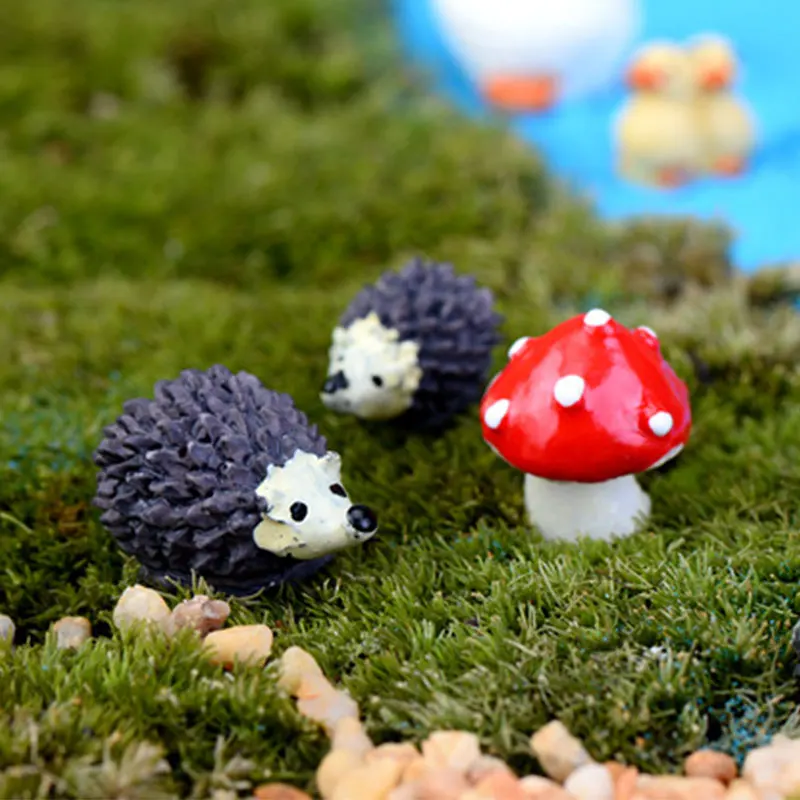 

Cartoon Animals Miniatures Figurines Mini Craft Figurine Plant Pot Garden Ornament Miniature Fairy Garden Decor DIY