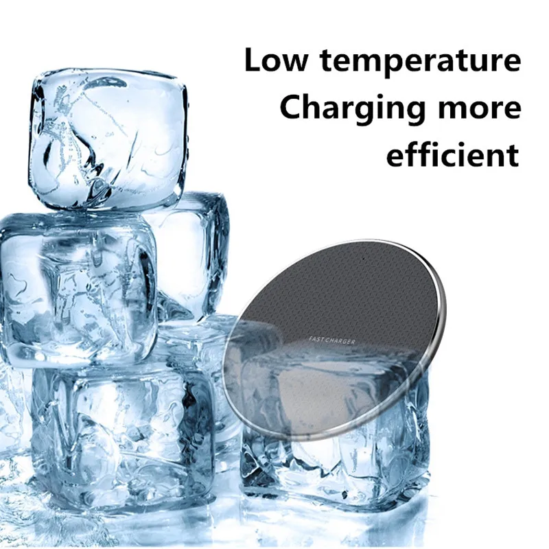 Беспроводное зарядное устройство Qi 10 Вт Max быстрая Беспроводная зарядка