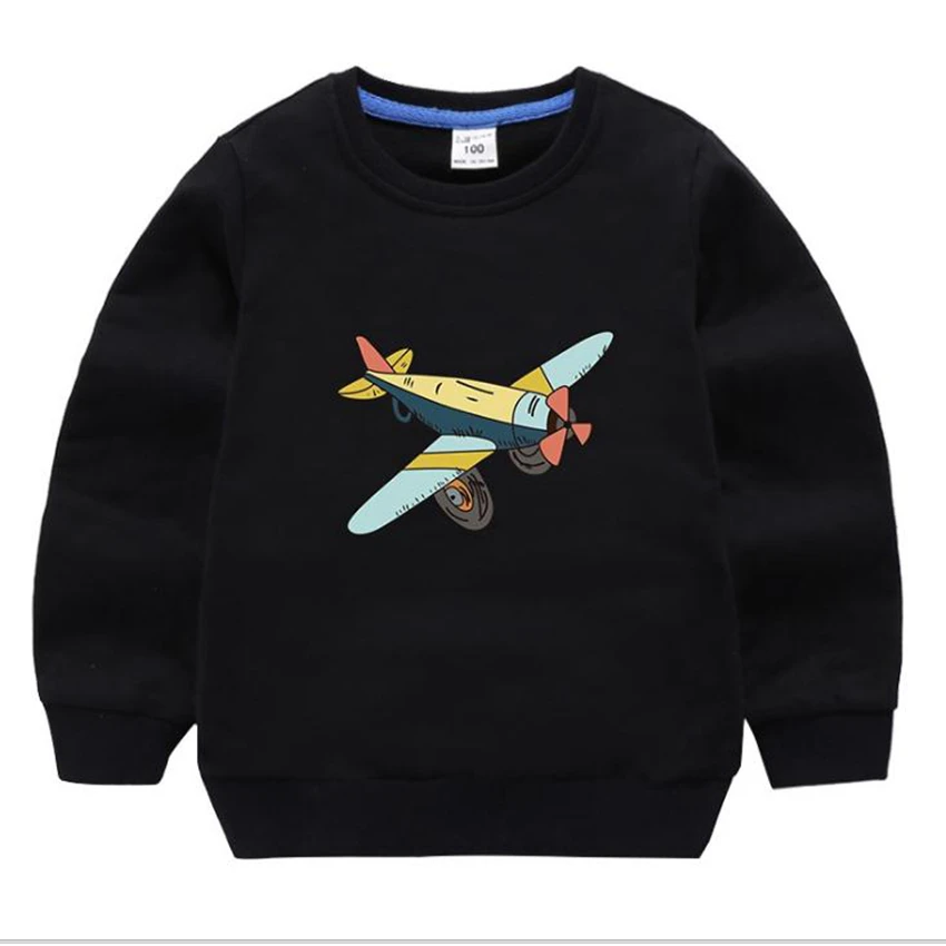 Детская Хлопковая футболка с длинным рукавом на возраст 2 9 лет|Тройники| |