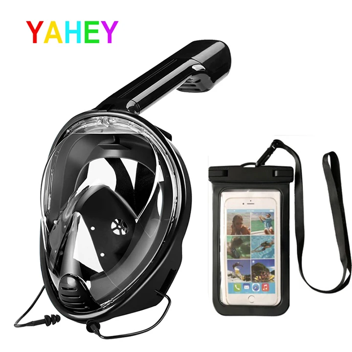 diving mask YaHey маска для подводного плавания, плавательная маска, защитить ваши уши водолазное снаряжение, Подводное плавание с аквалангом для GoPro - Цвет: diving mask