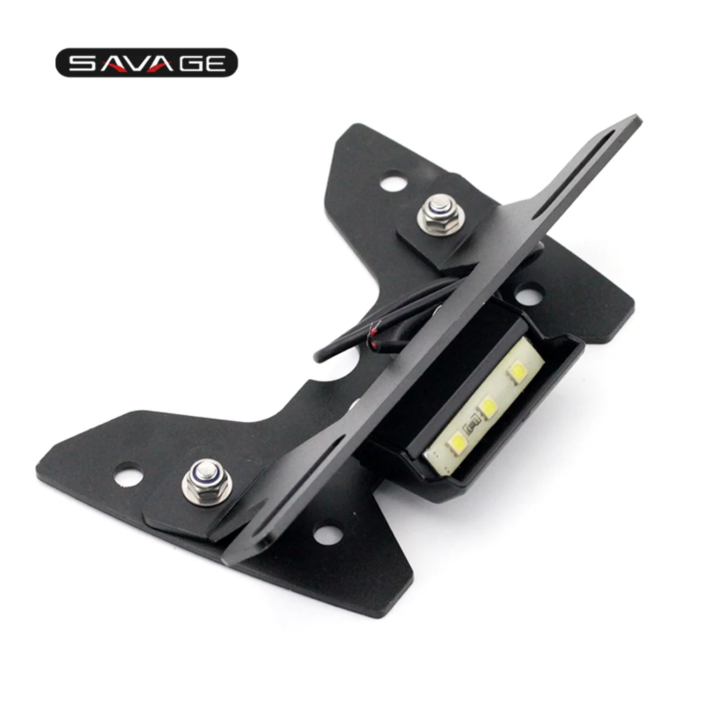 Номерных знаков держатель кронштейн светодиодный светильник для SUZUKI GSXR GSX R 600/750