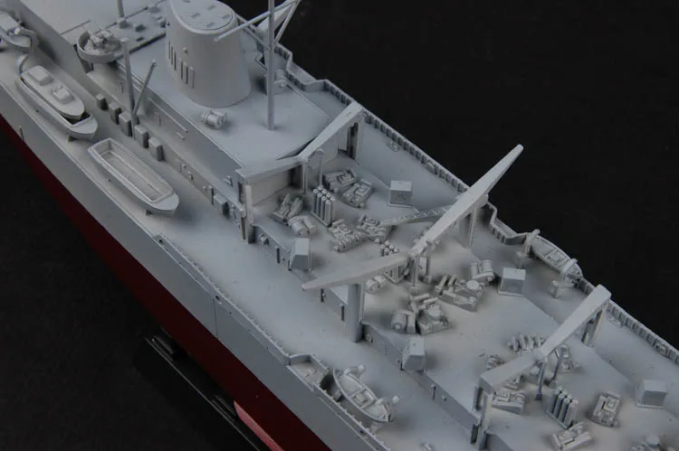 Trumpeter масштаб 05777 1/700 итальянский боевой корабль RN Roma 1943 ручная работа военный