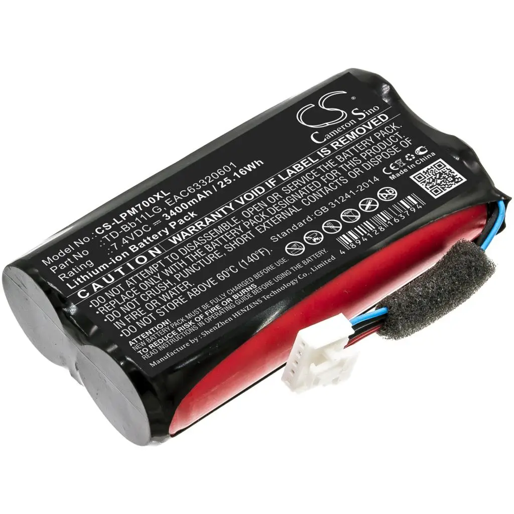 

Cameron Sino Battery For LG Music Flow P7,NP7550,PJ9,PJ9B,PJS9W