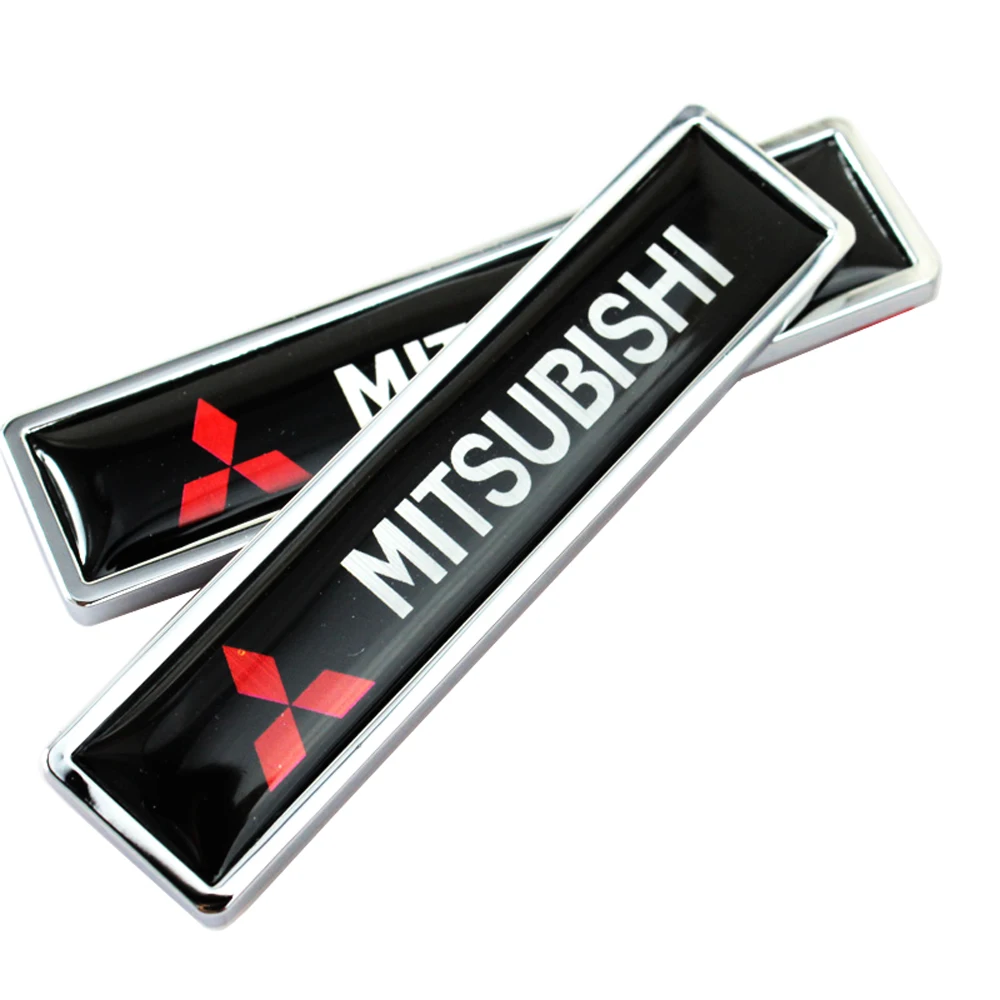 2 шт. наклейки на боковые кузова автомобиля Mitsubishi RALLIART ASX Lancer Colt Pajero Outlander Eclipse Galant