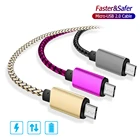 Кабель Micro USB в нейлоновой оплётке, 123 м