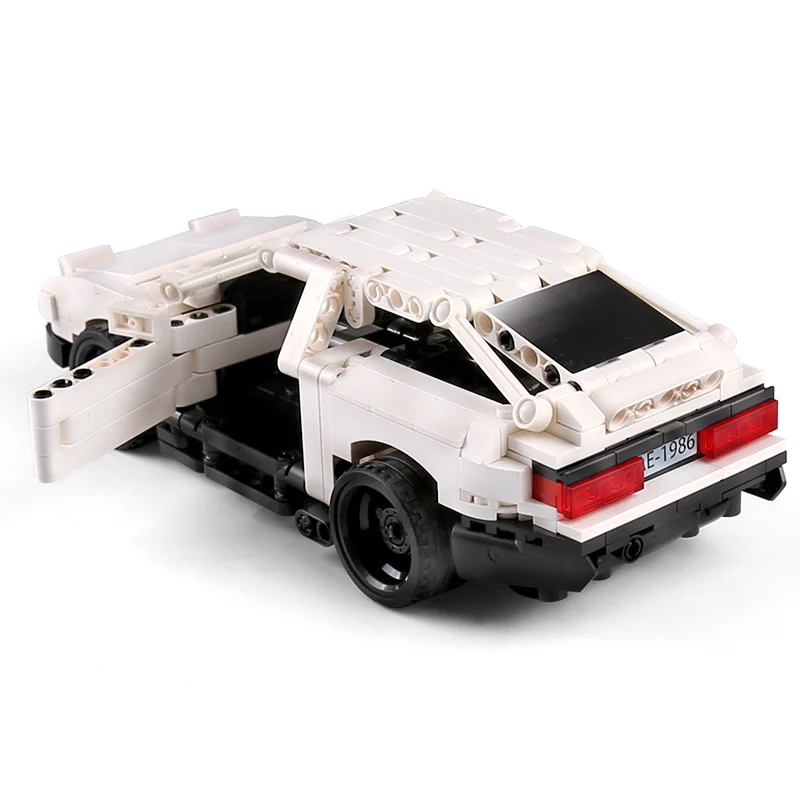 Подлинная авторизация лего Technic Creator MOC Car Initial D Toyota AE86 мультипликационный