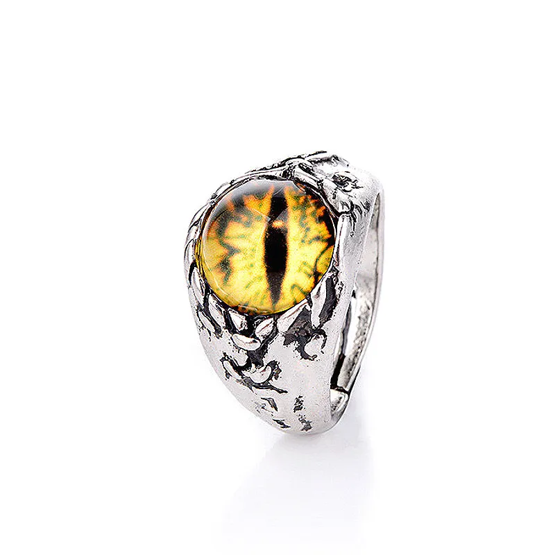 1 @ # Ретро Регулируемые геометрические острые кольца с когтями готическое панк