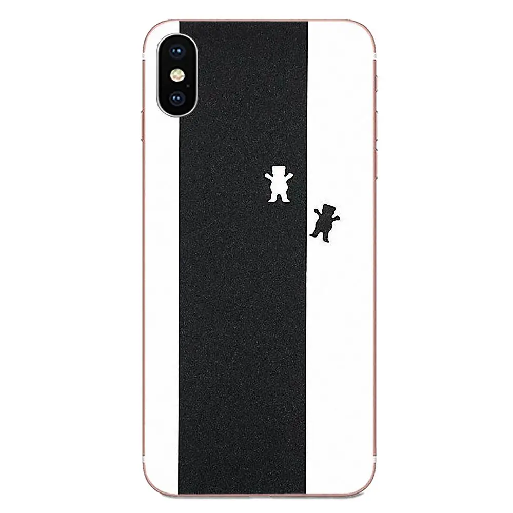 Grizzly Grip Алмазный логотип для Huawei Mate 9 10 20 P P8 P9 P10 P20 P30 P40 Lite Pro Smart 2017 прозрачный мягкий