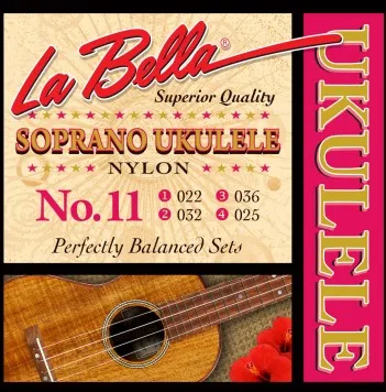 11-SOPRANO Комплект струн для укулеле сопрано нейлон La Bella | Спорт и развлечения