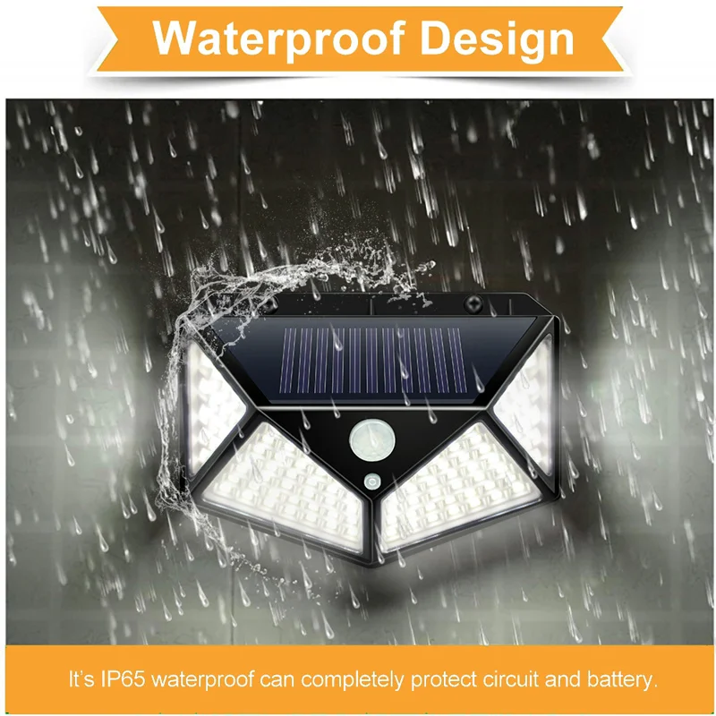 2/4/8 шт. водонепроницаемые светодиодсветильник лампы с датчиком движения|Уличные