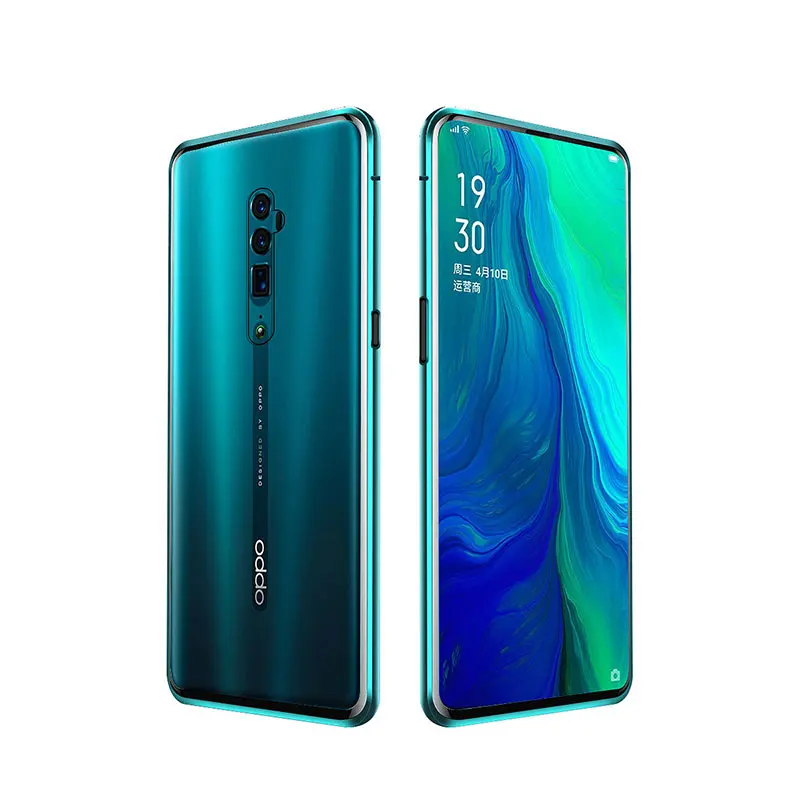 Роскошный металлический магнитный передний и задний Чехол из закаленного стекла