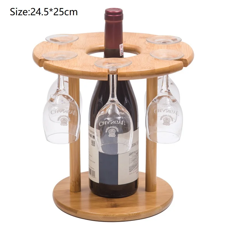 

European Wooden Red Wine Holder Wine Storage Display Stand Storage Rack Kitchen Bar Organizer Holder Home Decoration Ornaments