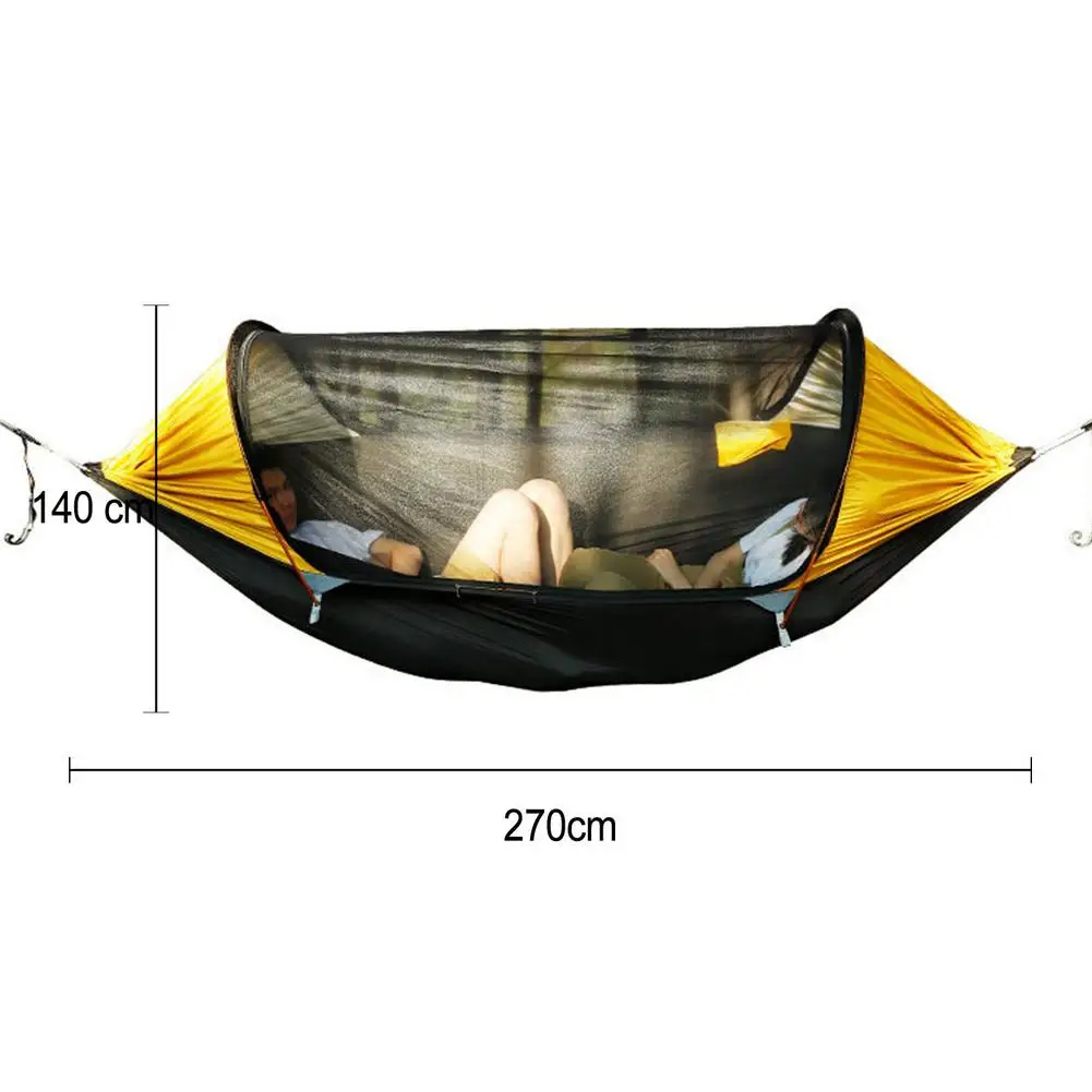 Туристический гамак нейлоновая двойная качели для сна со съемной сеткой