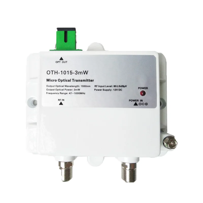Микро оптический передатчик OTH 1015 3mW FTTH CATV одномодовый волоконно 47 1000 МГц 1550NM