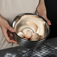 304 stainless steel salad mixing ramen bowl egg flour dough baking basin noodles fruit bowls kitchen cooking utensils tableware