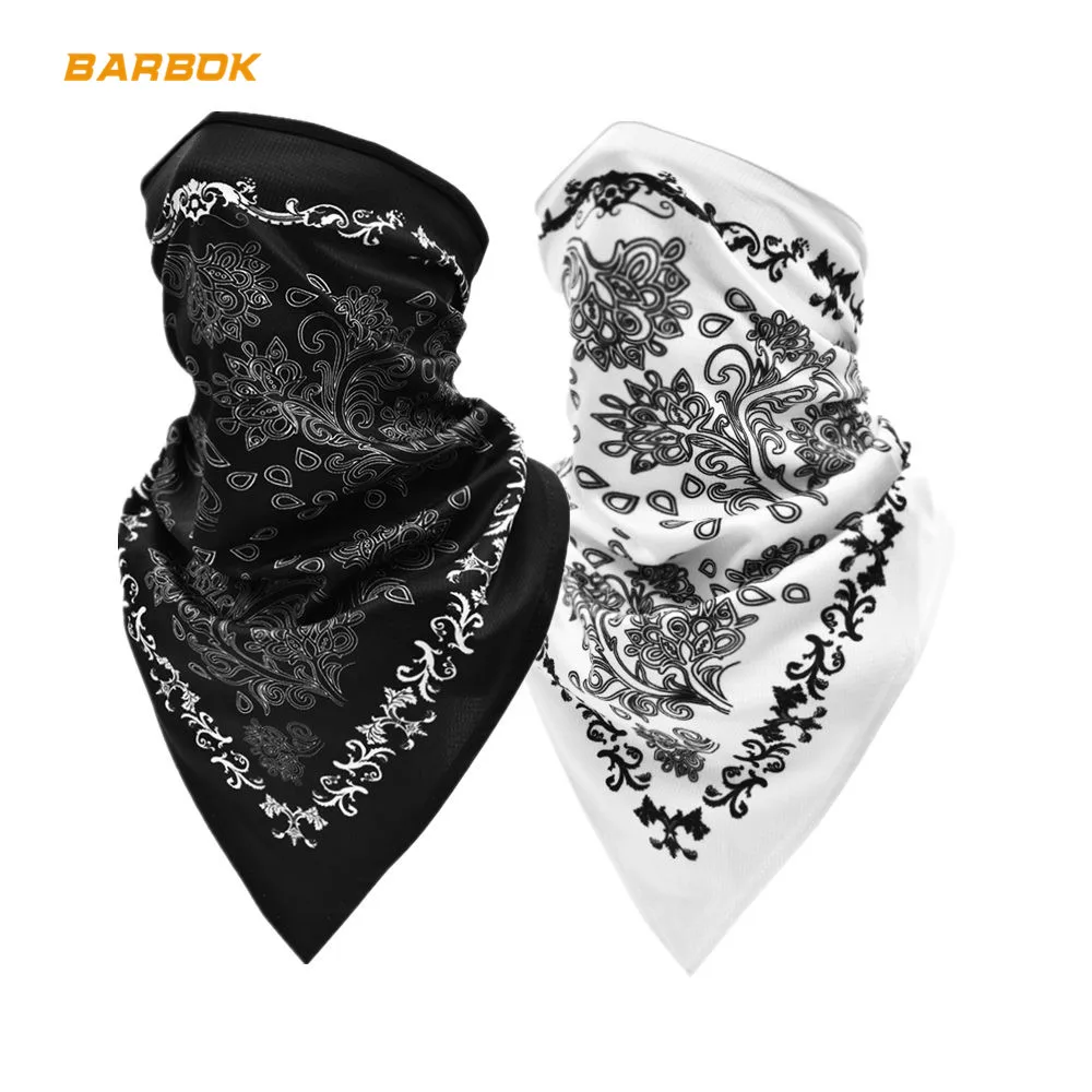 Мотоциклетная маска WOSAWE дышащий треугольный шарф с защитой от УФ-лучей и пота для