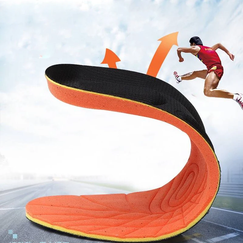Sports Insole 3D Memory Foam Orthotics Arch Support Shoes Insoles Man Women Flat Feet Pad Stretch Running Breathable Insoles