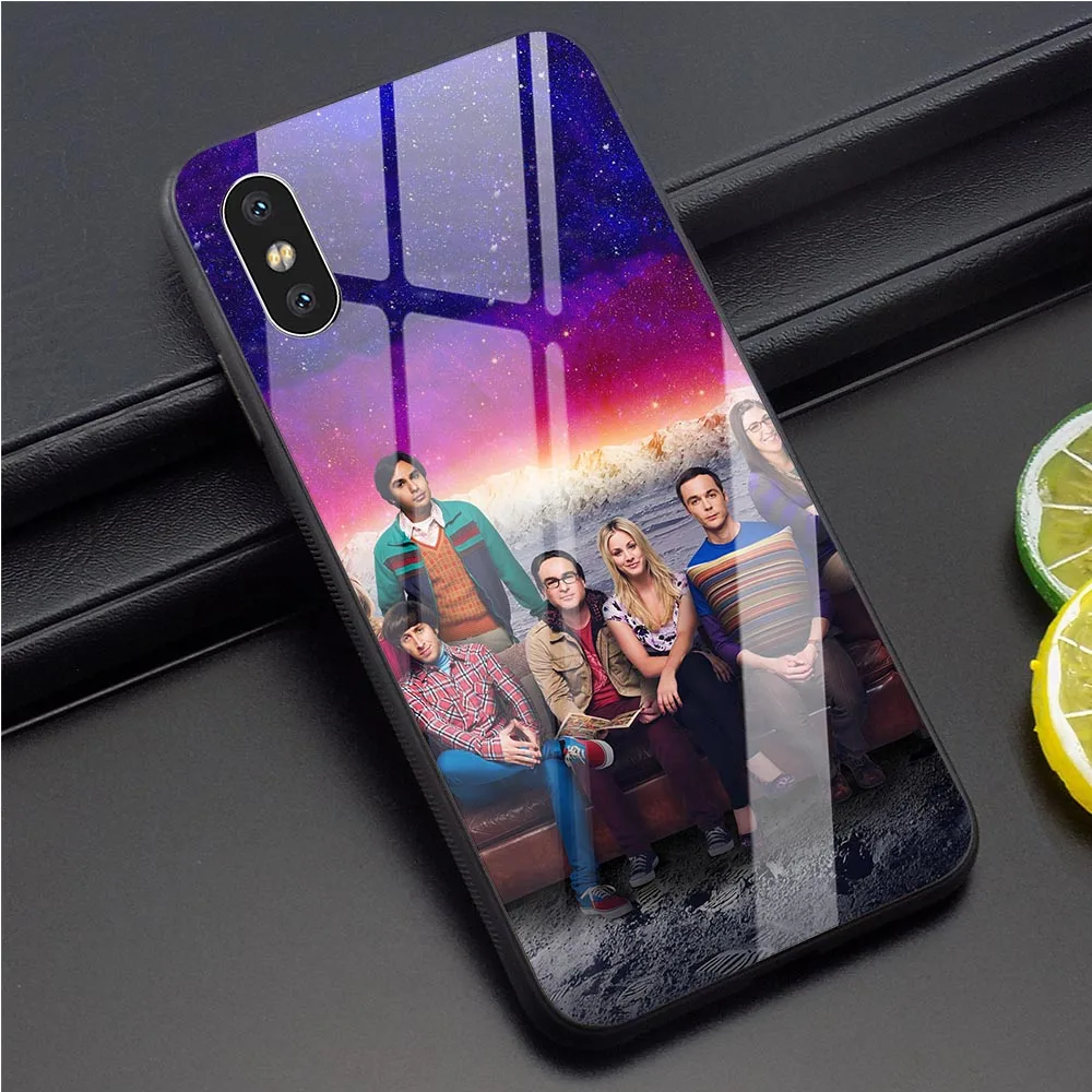 Чехол для телефона из закаленного стекла с теорией Большого Взрыва iPhone 7 Обложка 5