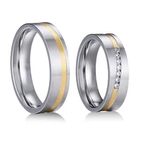 1 Pair Custom Name Wedding Rings Set For Men And Women Love Alliance Marriage Real 925 Sterling Silver Jewelry Ring 6mm