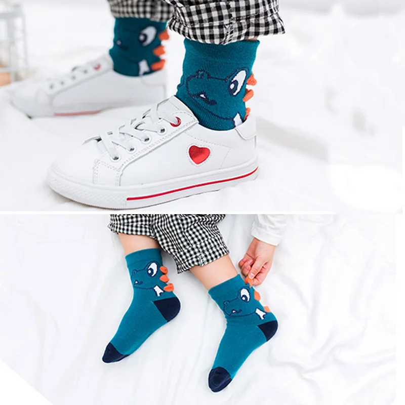 5 пар детских носков Детские осенне зимние носки с героями мультфильмов