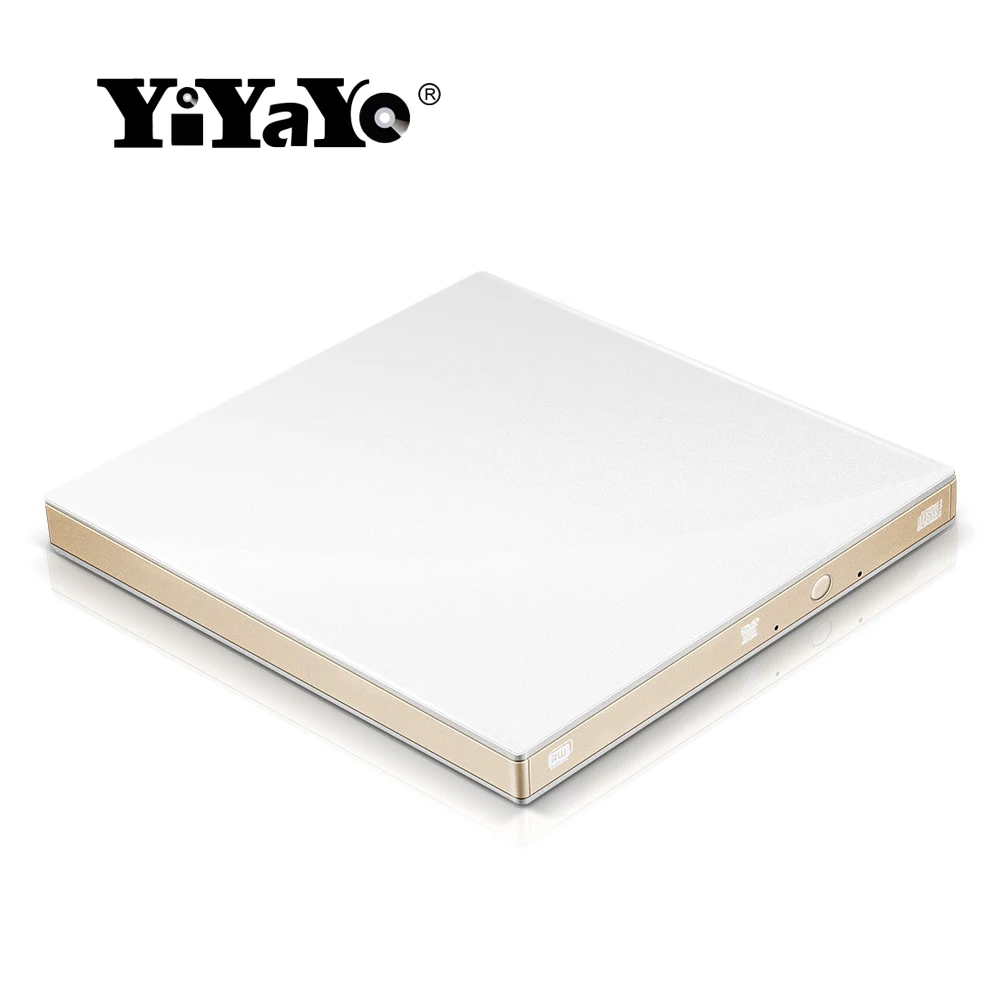 YiYaYo USB 3 0 DVD горелка оптический привод CD RW Запись ROM плеер для ноутбука hp Windows 10/8/7