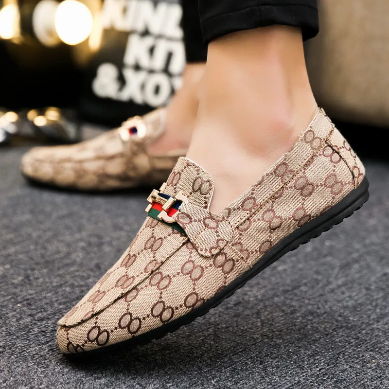 

Summer Breathable Men's Shoes Luxury Designer Tods Casual Antiskid Canvas Sneakers Shoes