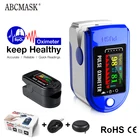 Пульсоксиметр портативный, светодиодный измеритель пульса и уровня кислорода, SPO2 PR