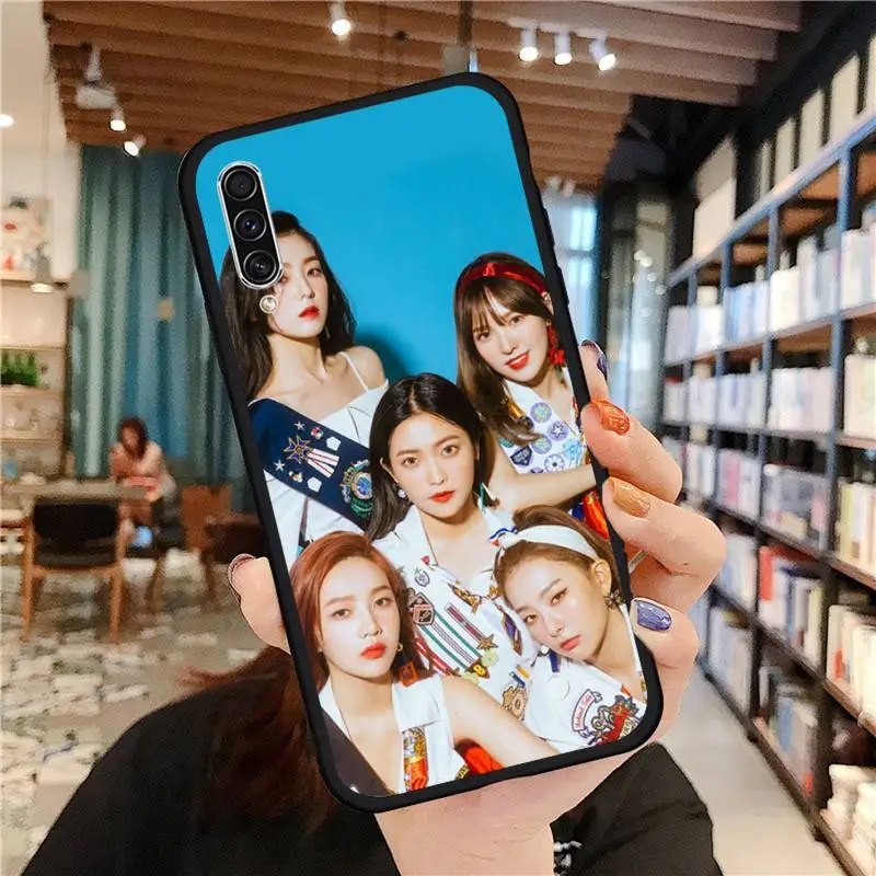 

Red Velvet kpop girl group luxury design shell Phone Case For Samsung galaxy A S note 10 7 9 20 30 31 40 50 51 71 21 s ultra