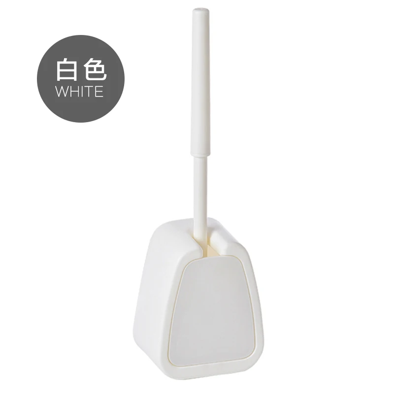 

Simple Nordic Toilet Brush Wall Mounted Fixture Long Handle Toilet Brush Cleaning Tools Escobilla Wc Bathroom Products DF50MTS