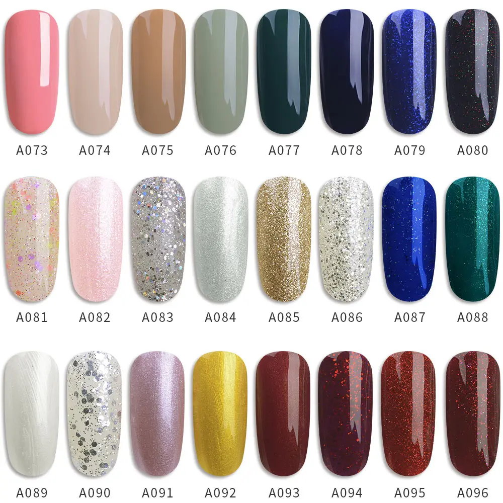 RS маникюрный набор 96 цветов светодиодный лак для ногтей гель лаков с Hybrydowe