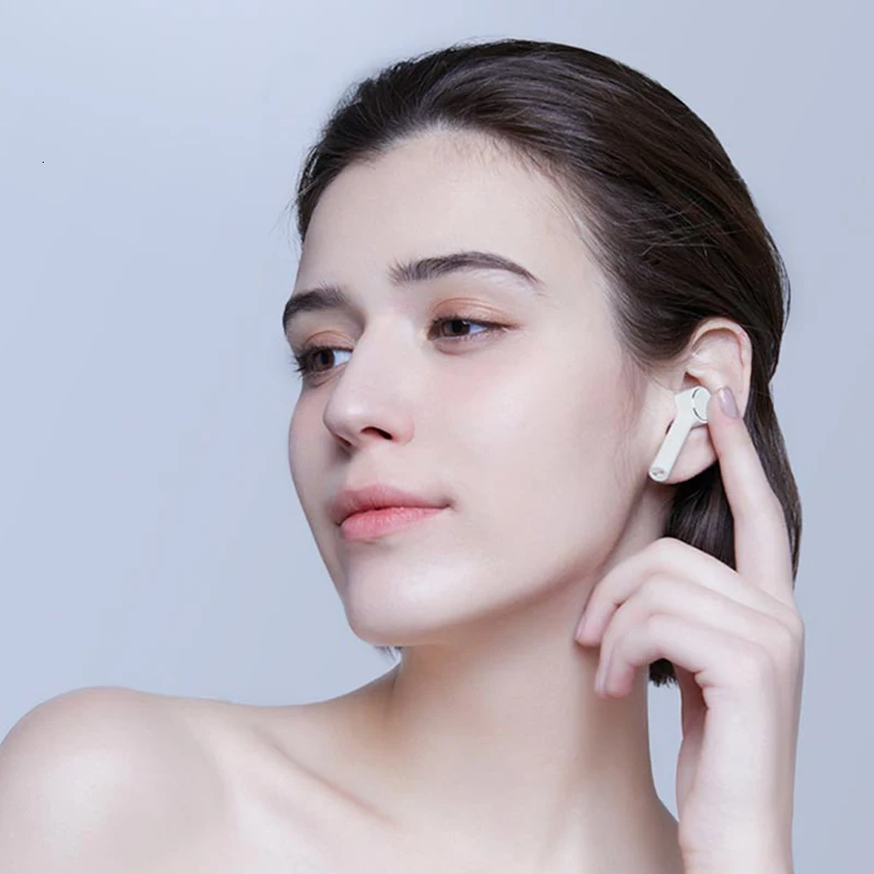 Беспроводные наушники Xiaomi Air Mi True Bluetooth HD звук шумоподавление сенсорное