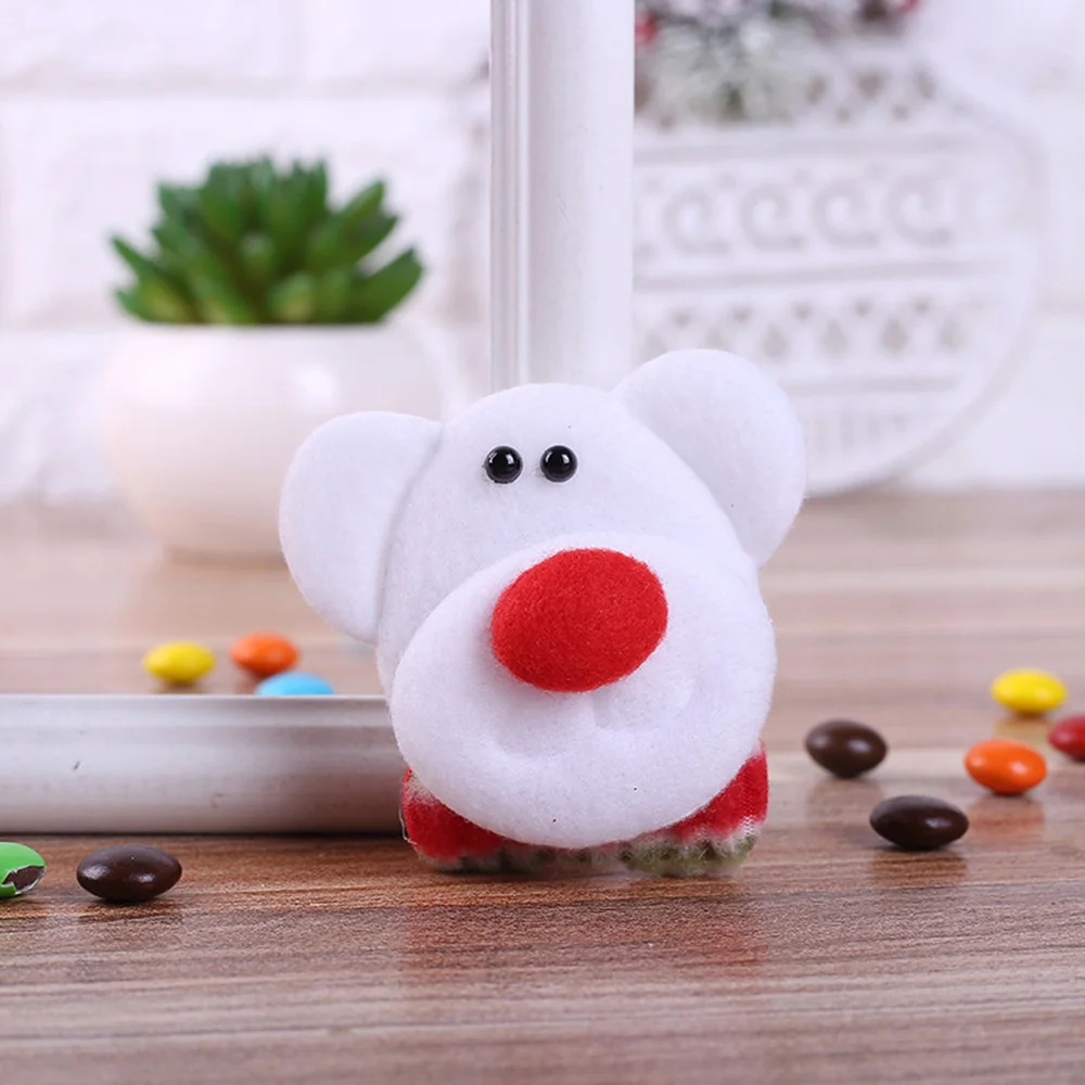 1 шт. светодиодная светящаяся брошь в форме ресторана заколка для волос Санта