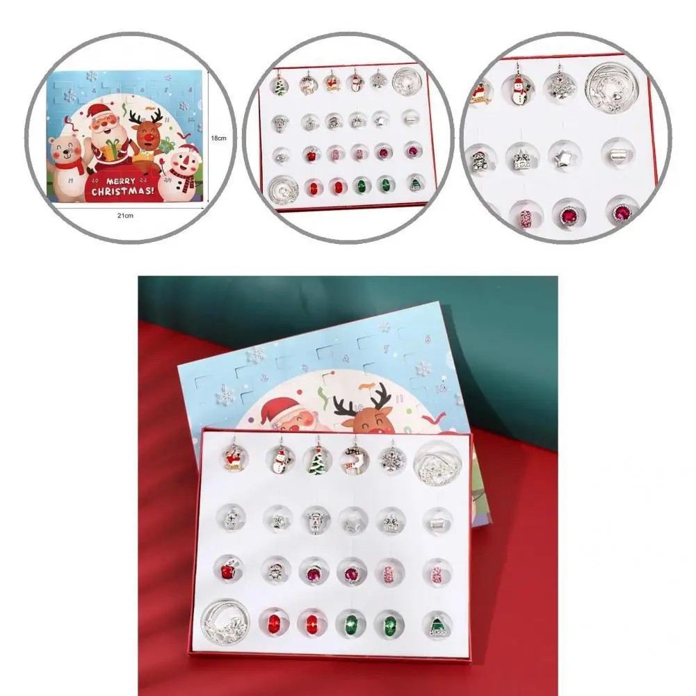 

24Pcs/Set Fidget Advent Calendar Exquisite Lightweight Interesting Surprise Box Countdown Calendar Box Advent Calendars