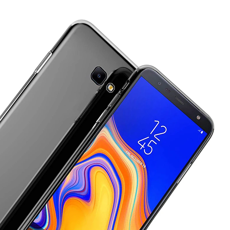 Полное покрытие мягкий TPU чехол для samsung Galaxy J4 Plus Core Prime прозрачный силиконовый чехол для мобильного телефона из поликарбоната ТПУ J4Plus J4Core J4Prime J42018