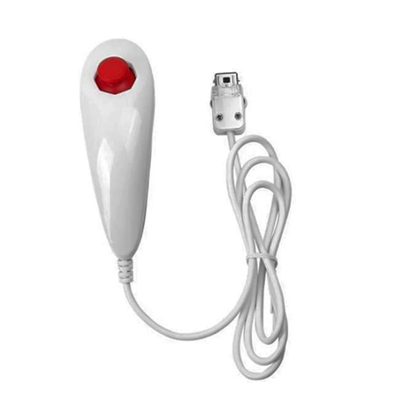 Беспроводной джойстик для Wii беспроводной геймпад контроллер Nunchuck Встроенный