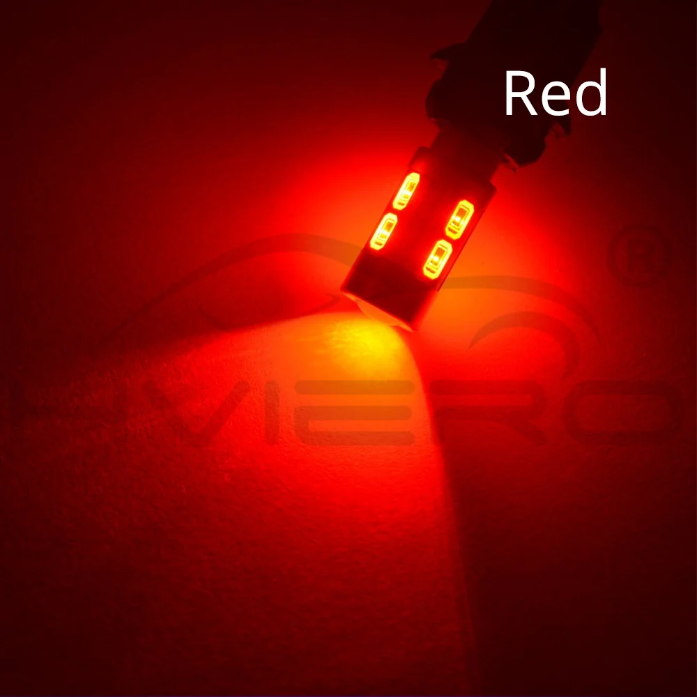 2X авто светодиодный автомобильный светильник T10 W5W Canbus 194 10 SMD 5630 5730 светодиодный светильник лампа без ошибок светодиодный светильник парковка светодиодный Авто боковой светильник Автомобильный светодиодный - Испускаемый цвет: Красный