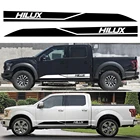 2 шт., виниловые наклейки на двери автомобиля Toyota Hilux Revo Vigo