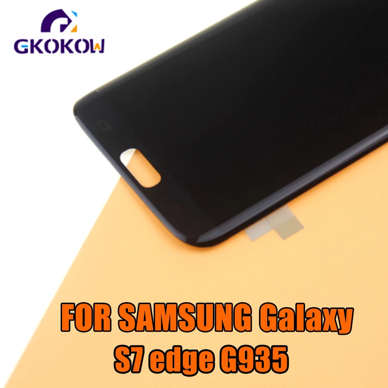 Супер AMOLED дисплей для SAMSUNG GALAXY S7 EDGE G935 G935F ЖК-дисплей сенсорный экран дигитайзер для s7 edge ЖК-дисплей