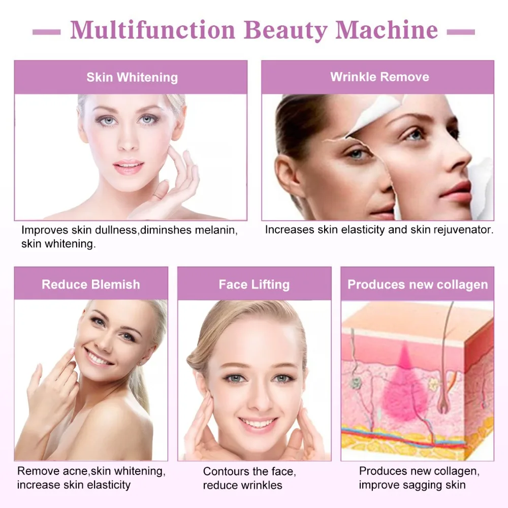 Beauty Star мезотерапия ЭМС Электропорация радиочастотная фотон уход за кожей подтяжка лица Подтяжка красота машина