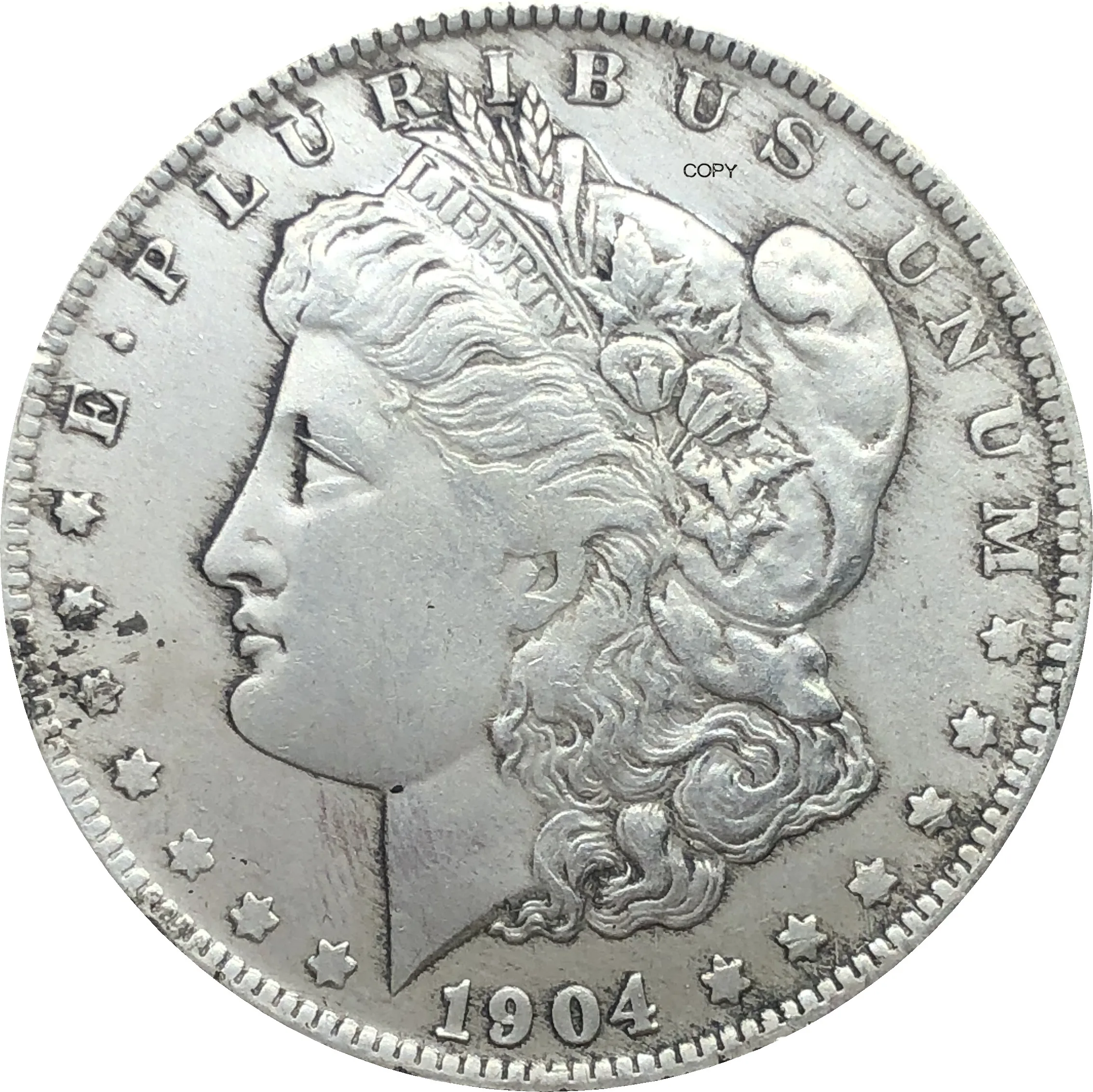 Соединенные Штаты Америки 1904 S Морган один доллар США Монета свобода кпроникель