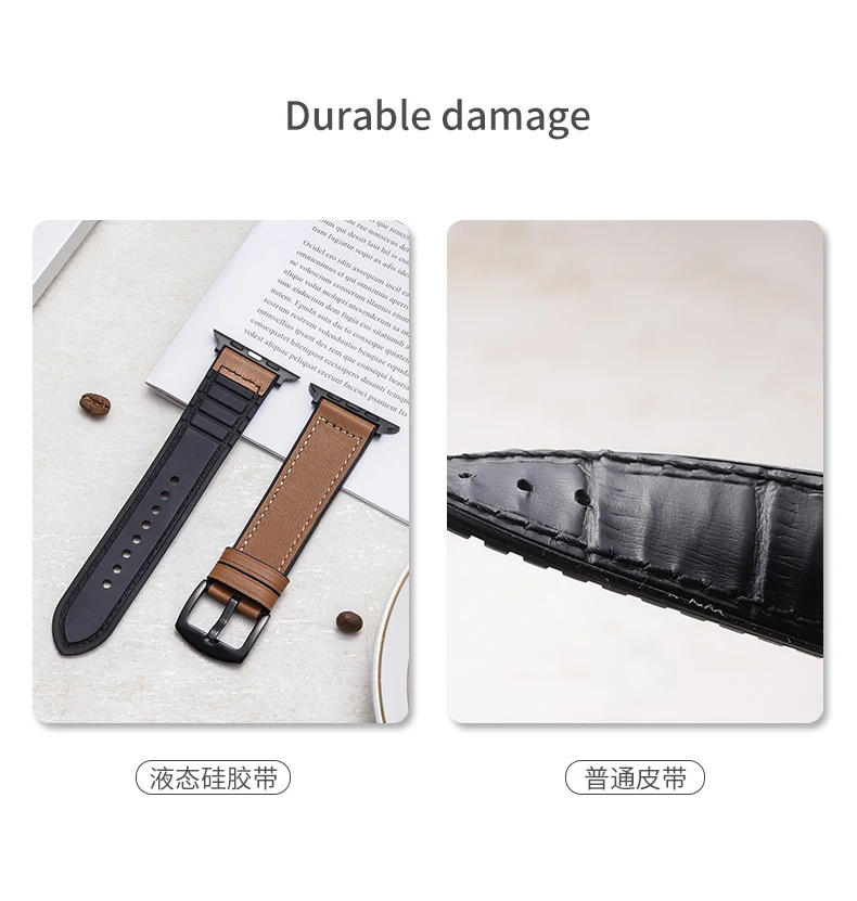 DIMU кожаный силиконовый ремешок для наручных часов Apple Watch 4 40 мм 44 браслет, ремешок для наручных часов iwatch, ремешок Series 5/4/3/2/1 38 мм 42 мм ремешок для часов