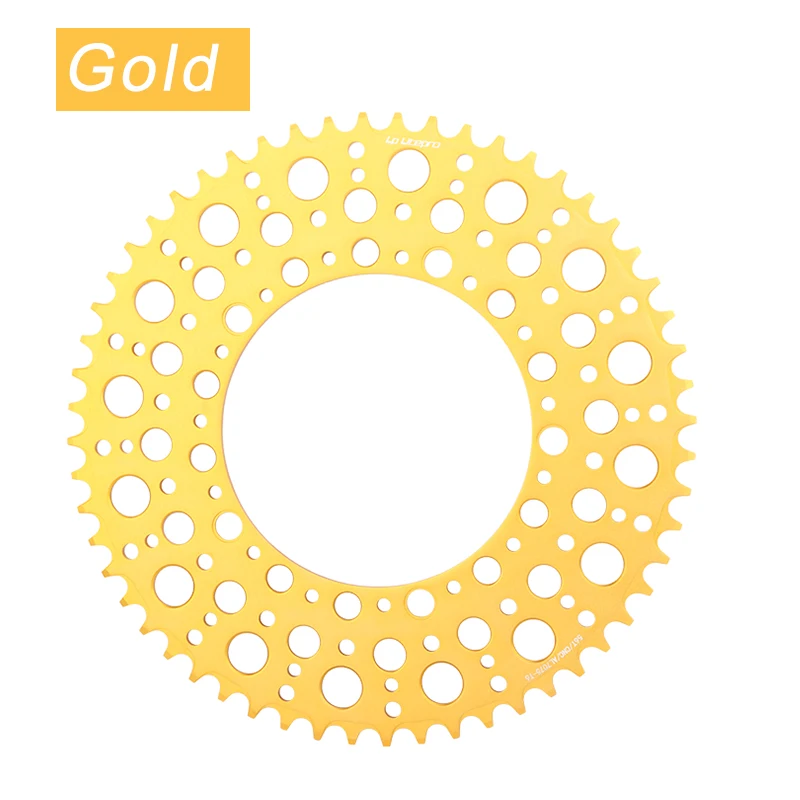

Litepro Faltrad Kette Ring BCD 130mm 52T 56T 58T Aluminium Legierung Kurbel BMX Fahrrad Kettenblatt