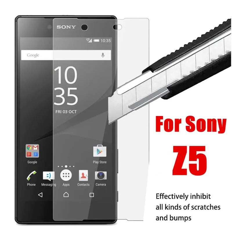 Комплект из 3 предметов для Sony Xperia z5 E6603 E6633 экрана мобильного телефона Защитная