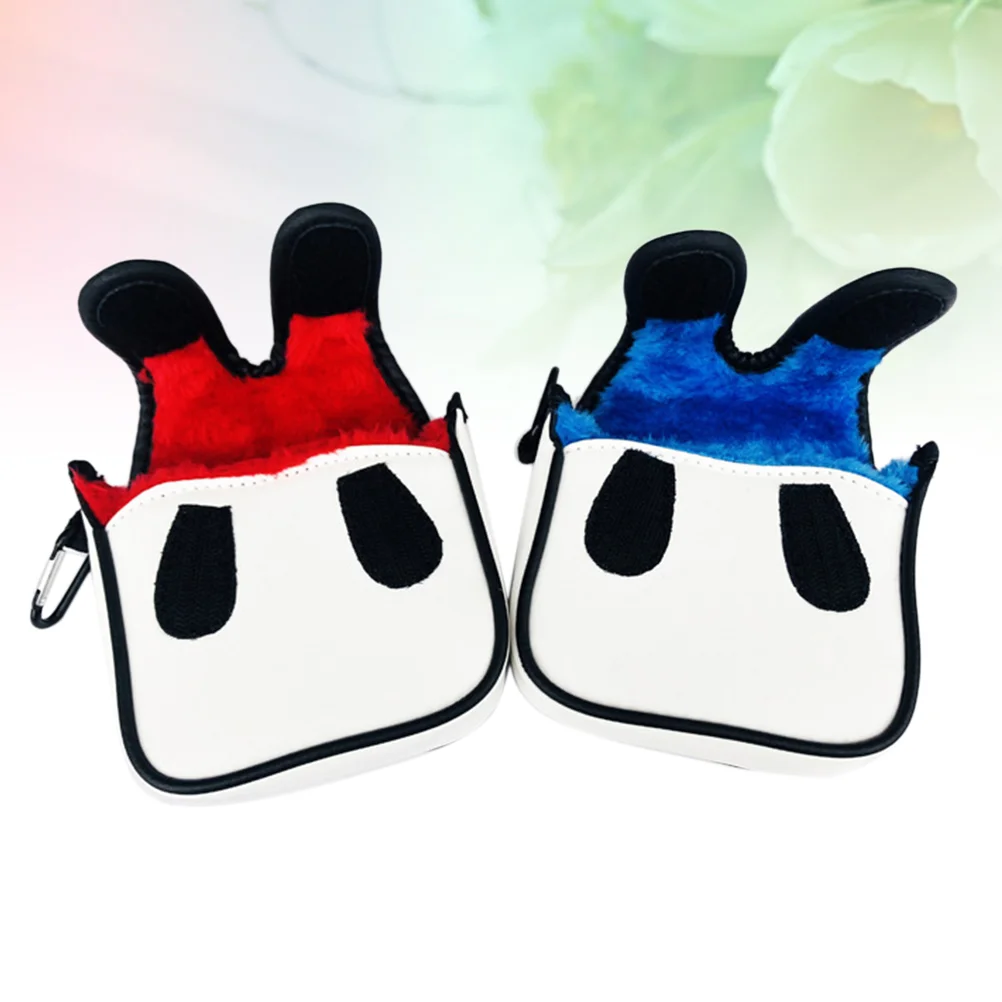 

PU Putter Cover Headcover Club Head Cover Square Putters (Random Color)