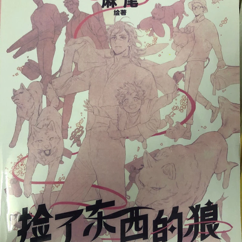 The Wolf который взял комикс-книгу том 1 Мао молодежная литература для мальчиков