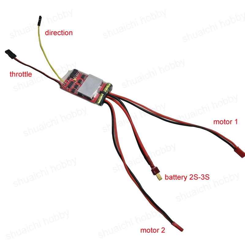 1 шт двунаправленный щеточны