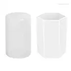 Форма для свечей в виде шестигранного цилиндра Neko, силиконовые формы для изготовления свечей, форма для литья из эпоксидной смолы, глины сделай сам, воск