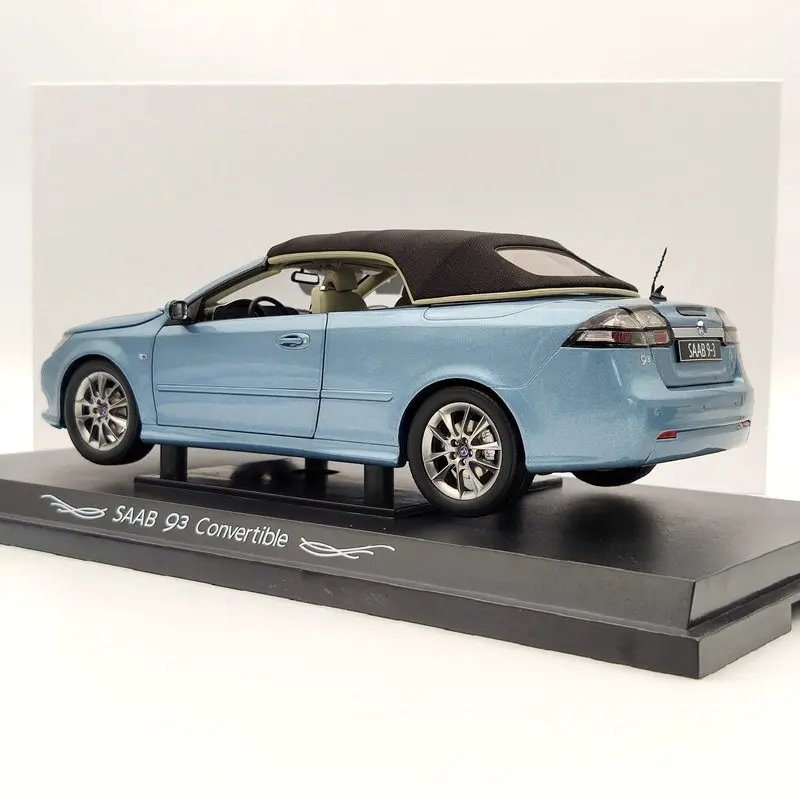 Оригинальный 1:18 для SAAB 93 9-3 Кабриолет спортивный автомобиль литья под давлением